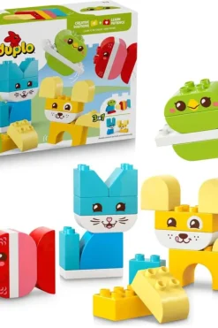 LEGO® DUPLO® Mine første 3-i-1 Kreative, søte kjæledyr 10477
