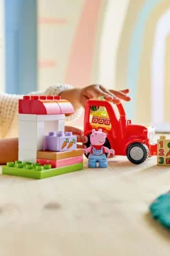 LEGO® DUPLO® Peppa Gris Traktor og marked 10468