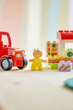 LEGO® DUPLO® Peppa Gris Traktor og marked 10468