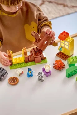 LEGO® DUPLO® Pizzajenter med Muffin og Bluey 10469