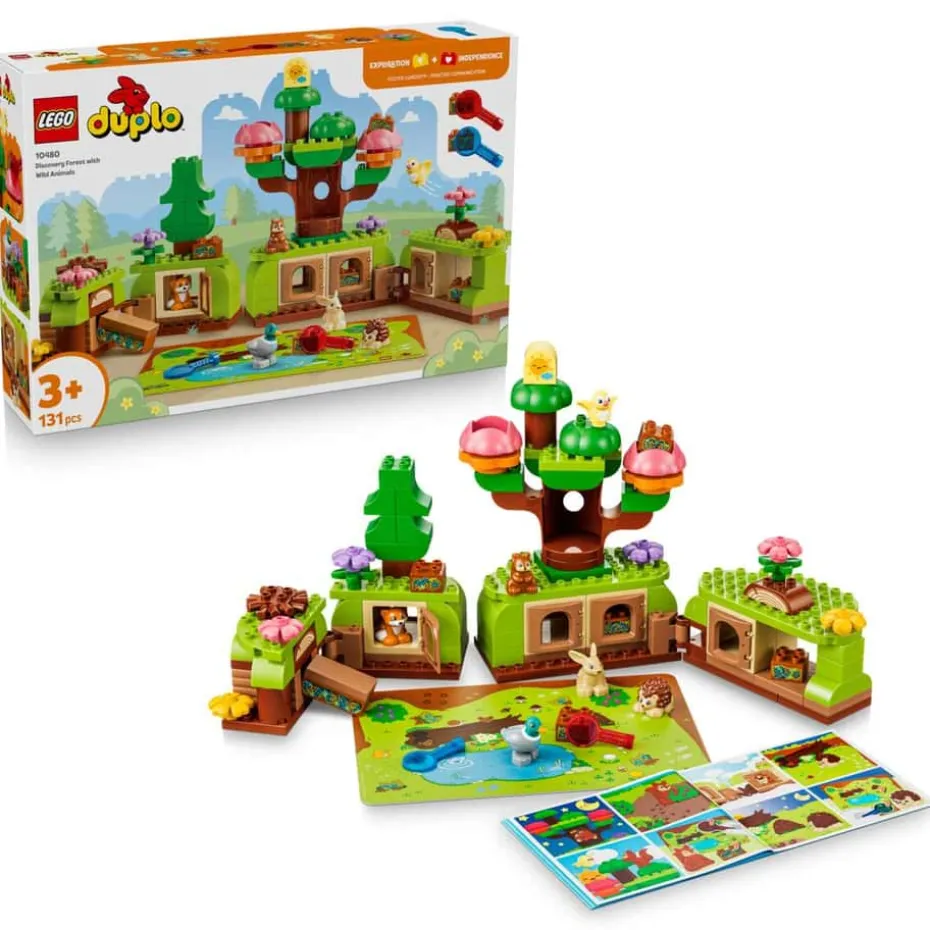 LEGO® DUPLO® Spennende skog med ville dyr 10480