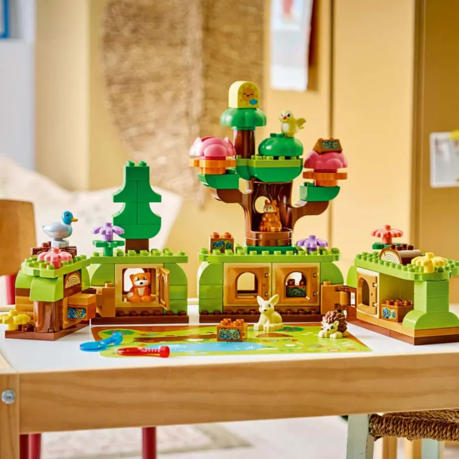 LEGO® DUPLO® Spennende skog med ville dyr 10480