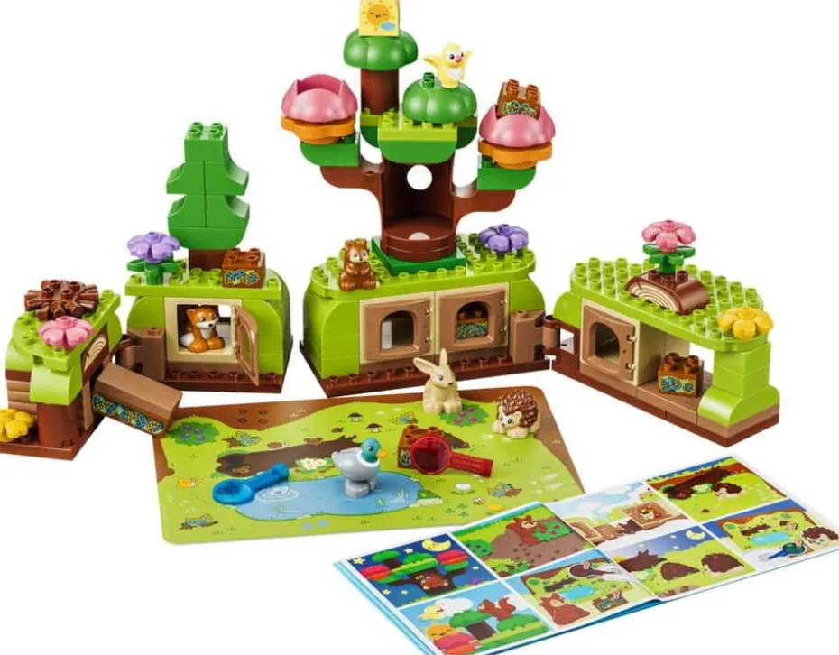 LEGO® DUPLO® Spennende skog med ville dyr 10480