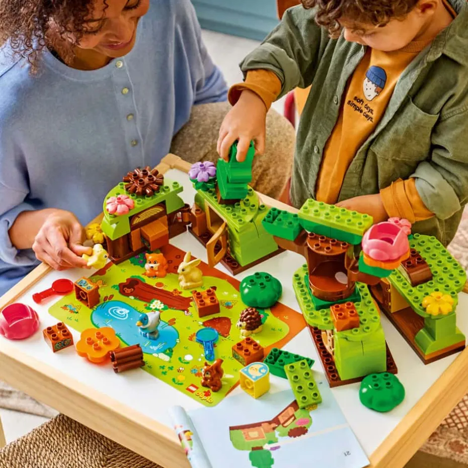 LEGO® DUPLO® Spennende skog med ville dyr 10480