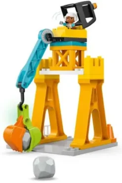 LEGO® DUPLO® Town 3-i-1 Byggeplass med anleggsmaskiner 10476