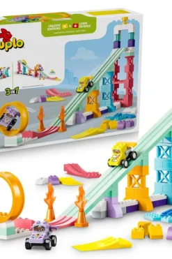 LEGO® DUPLO® Town 3-i-1 Kreative ramper med biler 10478