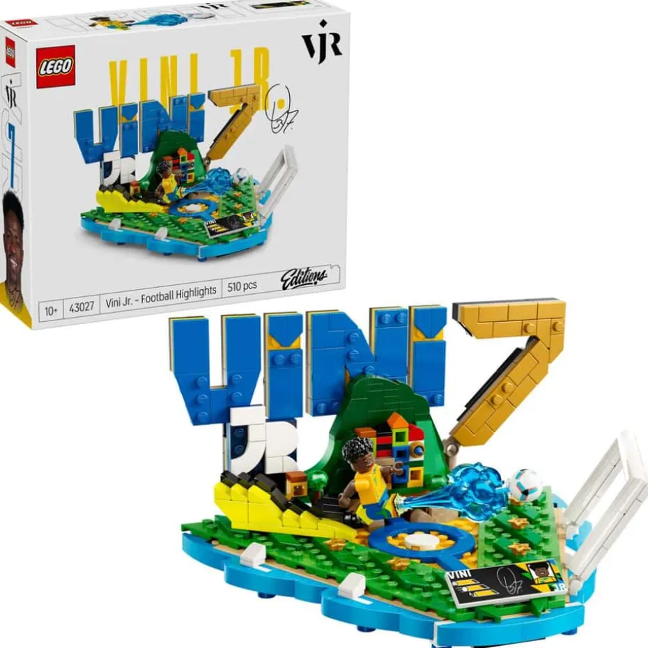 LEGO® Editions Football Vini Jr. – fotball-høydepunkter 43027