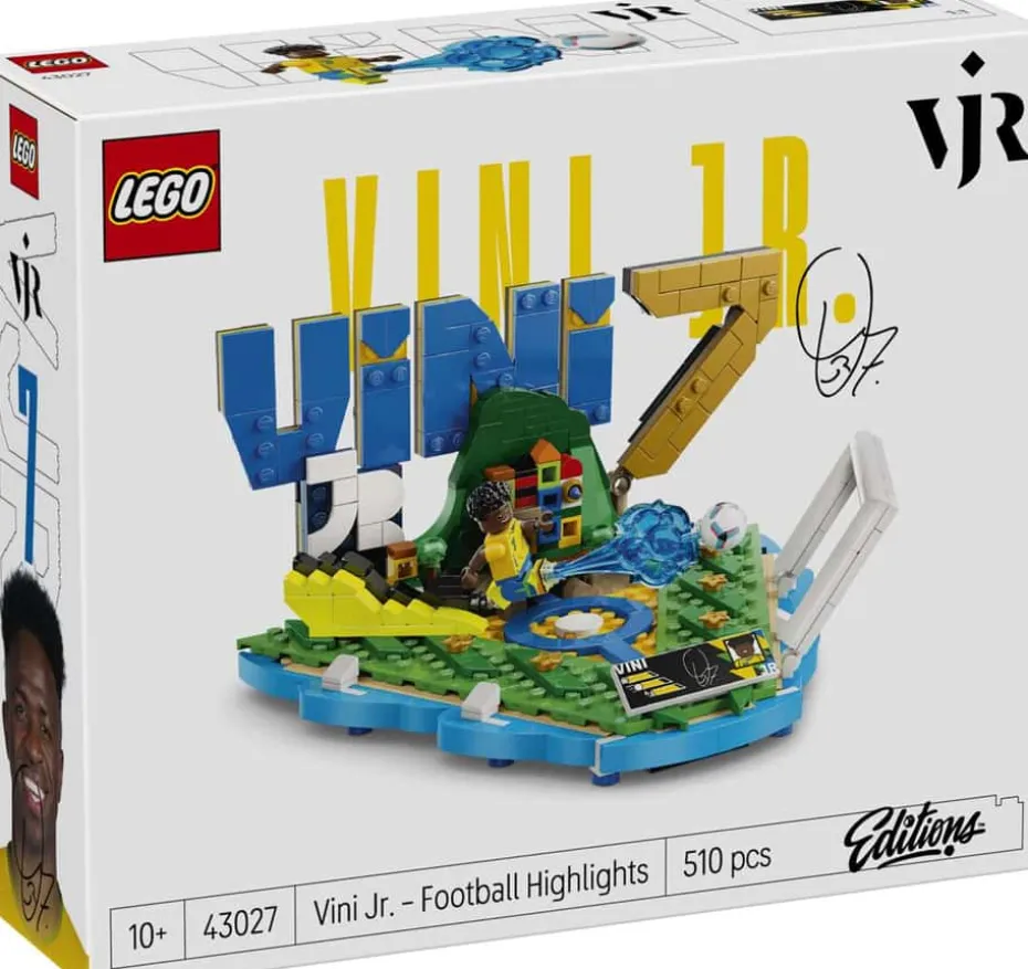 LEGO® Editions Football Vini Jr. – fotball-høydepunkter 43027