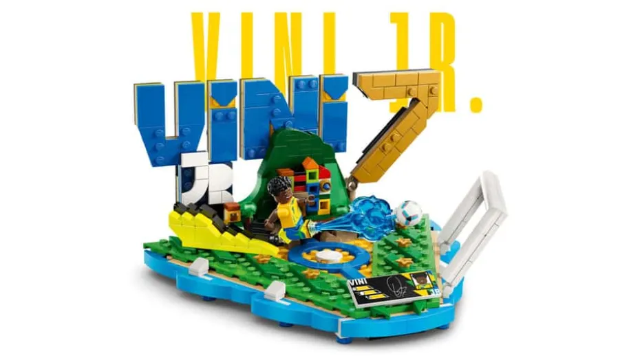 LEGO® Editions Football Vini Jr. – fotball-høydepunkter 43027