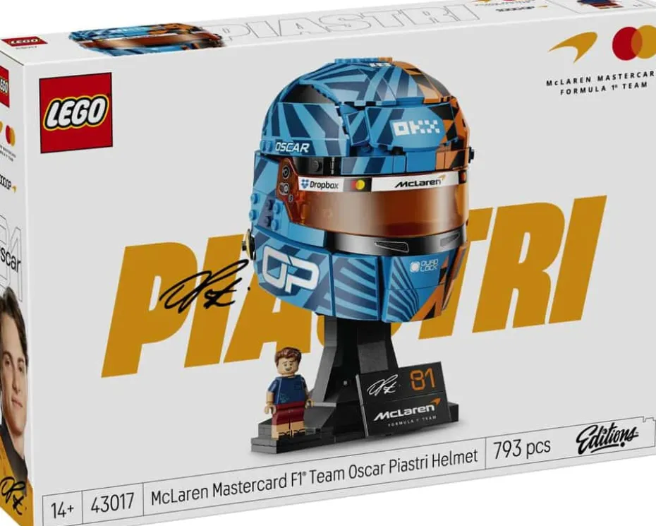 LEGO® Editions McLaren Mastercard F1® Team Oscar Piastri hjelm 43017