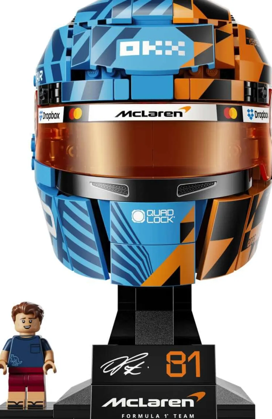 LEGO® Editions McLaren Mastercard F1® Team Oscar Piastri hjelm 43017