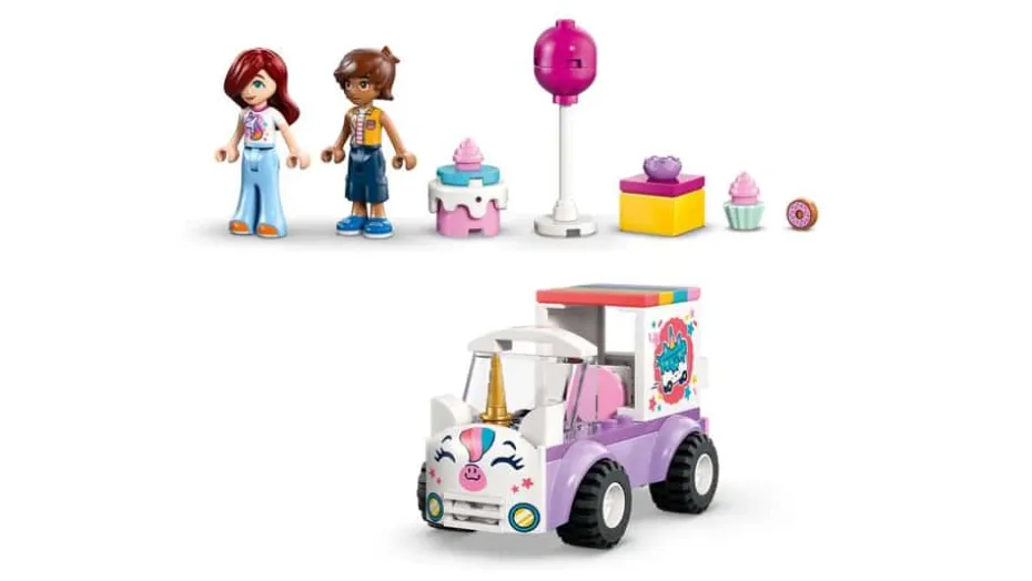LEGO® Friends Kakebil med enhjørningdekor 42675