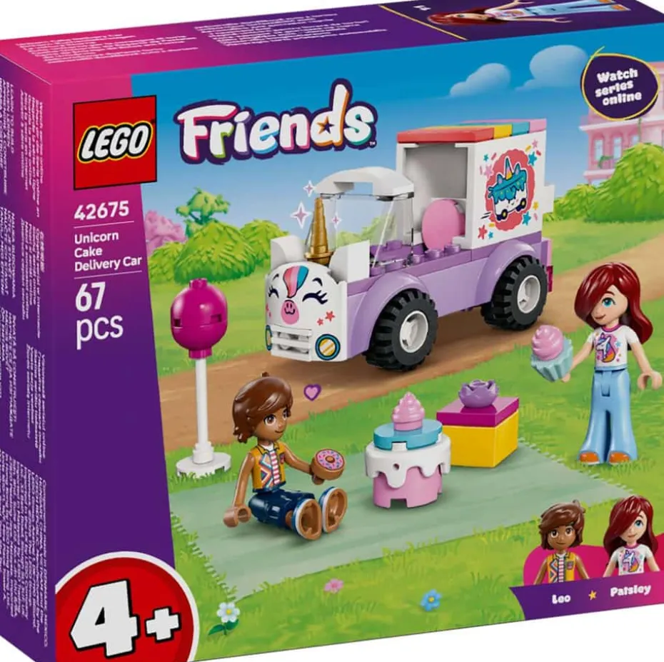 LEGO® Friends Kakebil med enhjørningdekor 42675