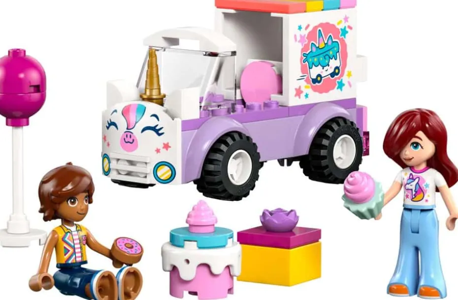 LEGO® Friends Kakebil med enhjørningdekor 42675
