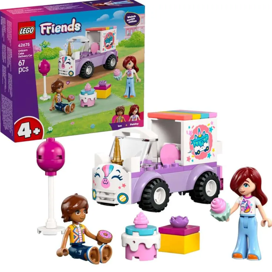 LEGO® Friends Kakebil med enhjørningdekor 42675