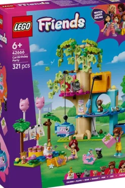 LEGO® Friends Kattens bursdagsfest og leketre 42666