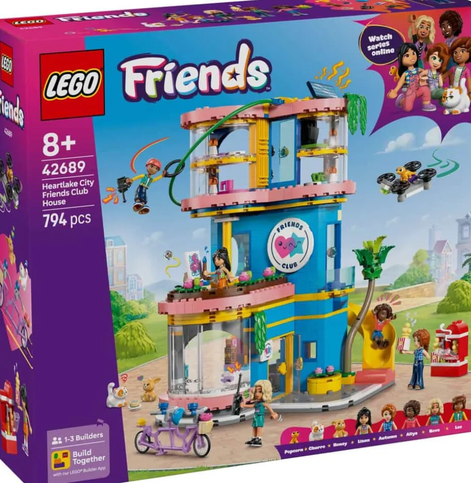 LEGO® Friends klubbhuset i Heartlake City 42689