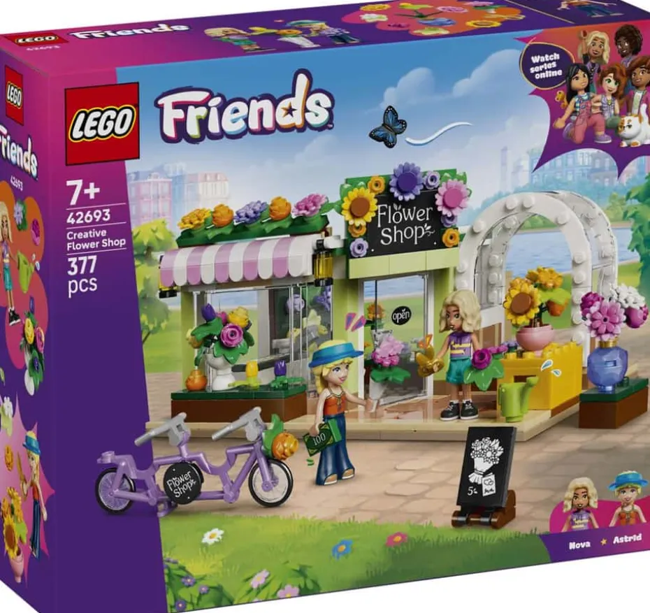 LEGO® Friends Kreativ blomsterbutikk 42693