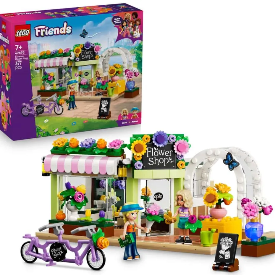 LEGO® Friends Kreativ blomsterbutikk 42693