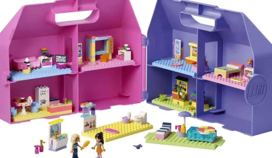 LEGO® Friends Kreativ koffert med dukkehus 42697