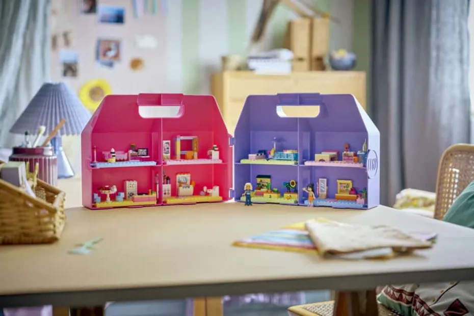 LEGO® Friends Kreativ koffert med dukkehus 42697