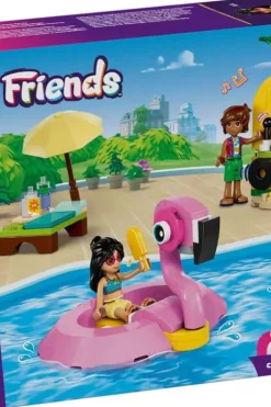 LEGO® Friends Poolparty med enhjørning og flamingo 42658