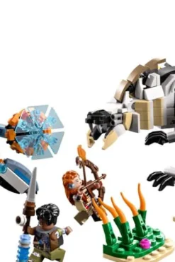 LEGO® Horizon Adventures™ Aloy og Varl mot skallvandrer og sagtann 77037