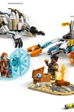 LEGO® Horizon Adventures™ Aloy og Varl mot skallvandrer og sagtann 77037