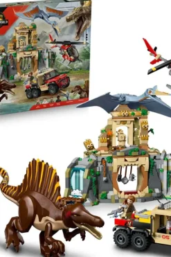 LEGO® Jurassic World Helikopteroppdrag med spinosaurus og quetzalcoatlus 76976