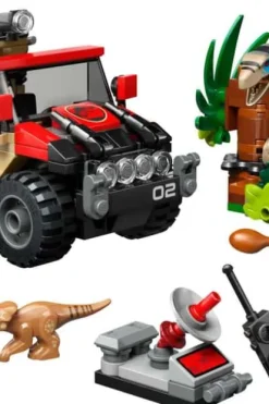 LEGO® Jurassic World Raptorflukt i terrengbil 76972