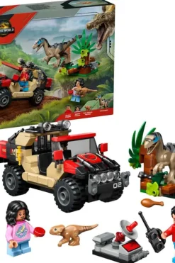LEGO® Jurassic World Raptorflukt i terrengbil 76972