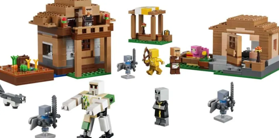 LEGO® Minecraft® Angrepet på åndemanerlandsbyen 21596