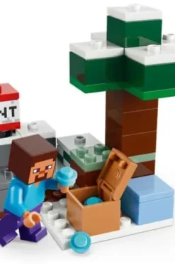 LEGO® Minecraft® Steves eventyr på taigaen 21583