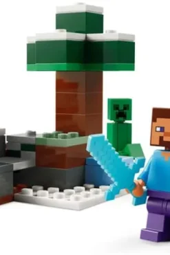 LEGO® Minecraft® Steves eventyr på taigaen 21583
