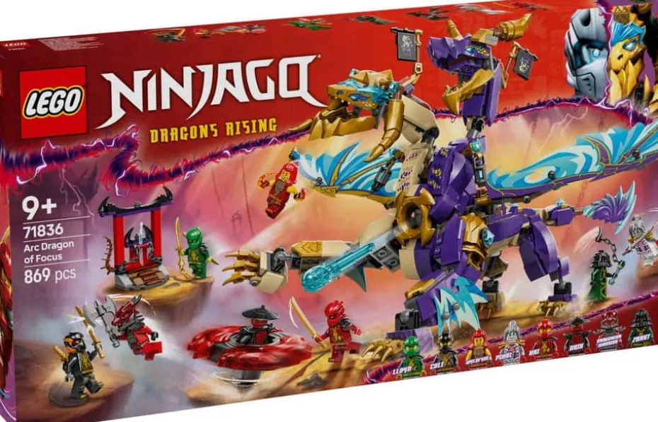 LEGO® NINJAGO® Fokusdragen Arc 71836