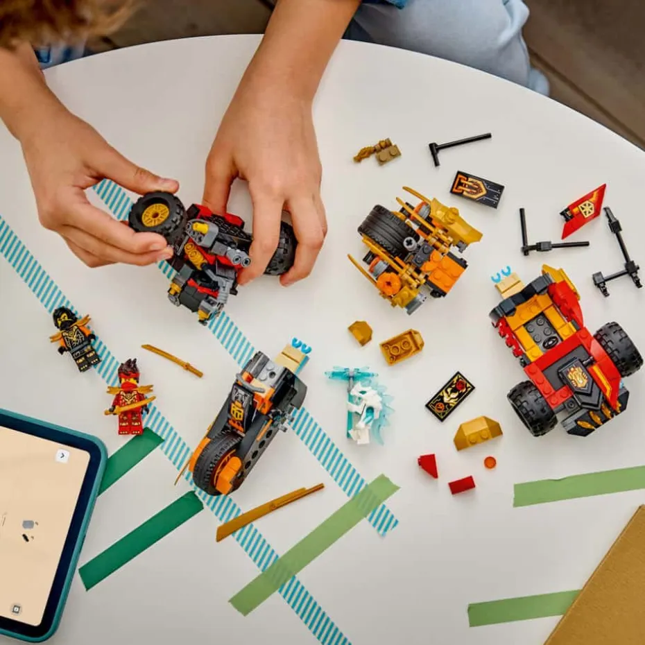 LEGO® NINJAGO® Kai og Coles kombokjøretøy 71864