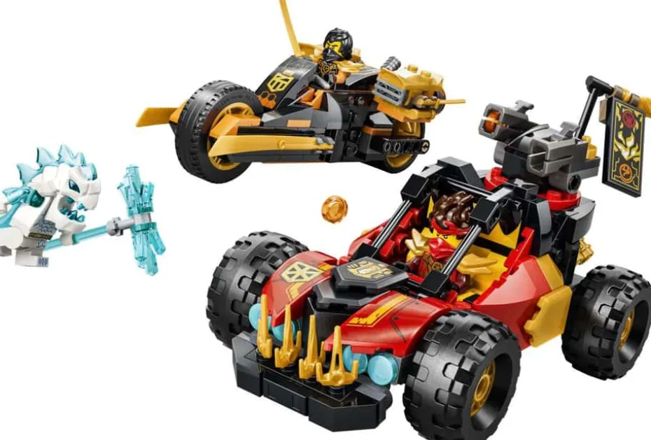 LEGO® NINJAGO® Kai og Coles kombokjøretøy 71864