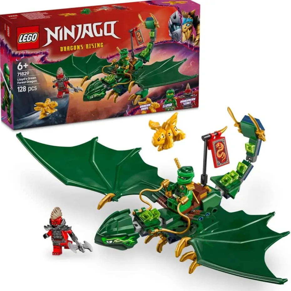 LEGO® NINJAGO® Lloyds grønne skogsdrage 71829