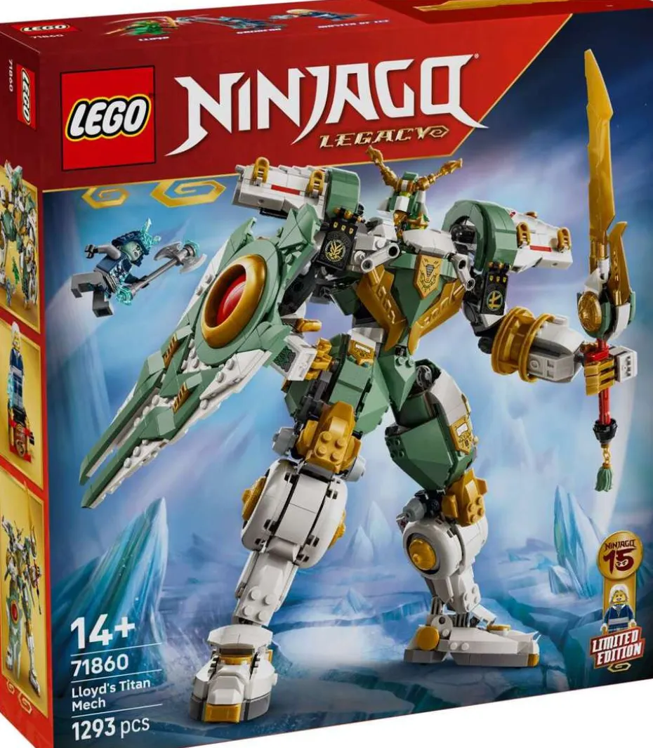 LEGO® NINJAGO® Lloyds Titan-kampdrakt – 15-årsjubileum 71860