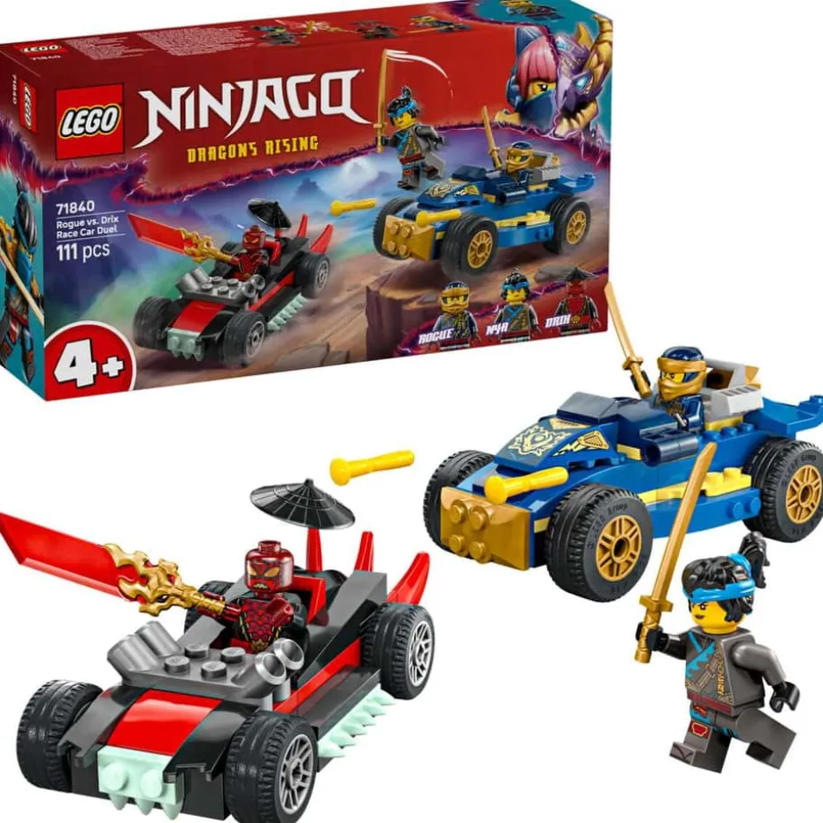 LEGO® NINJAGO® Rogue mot Drix i bilduell 71840