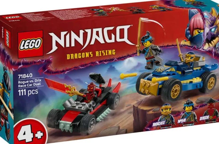LEGO® NINJAGO® Rogue mot Drix i bilduell 71840