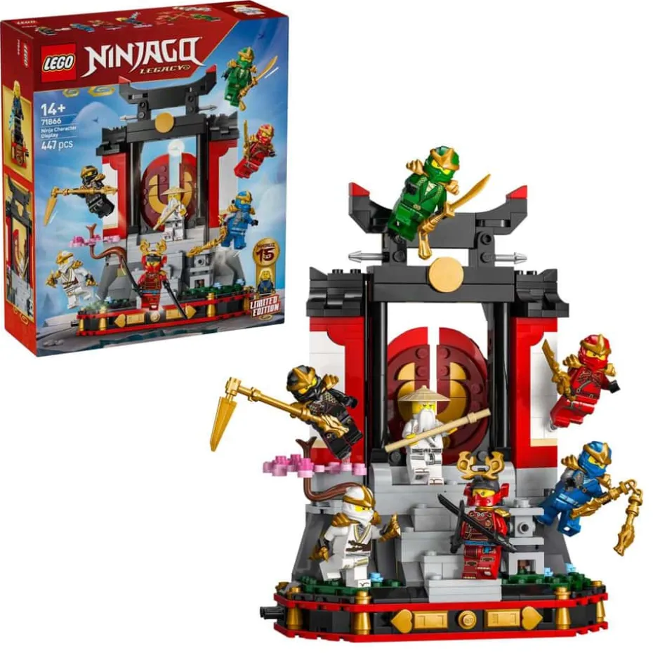 LEGO® NINJAGO® 15-årsjubileumssett med ninja-figurer 71866