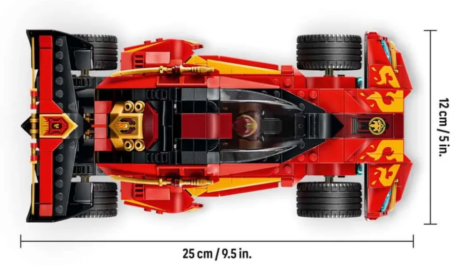 LEGO® NINJAGO® 15-årsjubileumsutgaven av Kais X-1 ninjabil 71867