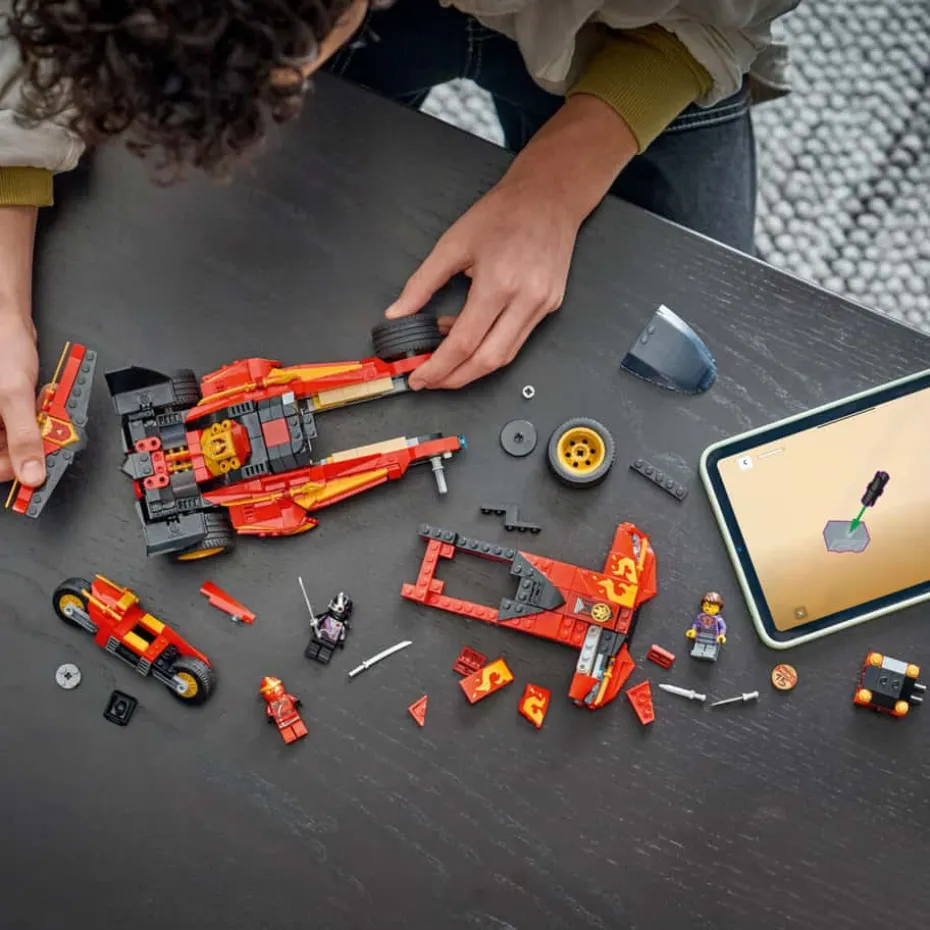 LEGO® NINJAGO® 15-årsjubileumsutgaven av Kais X-1 ninjabil 71867