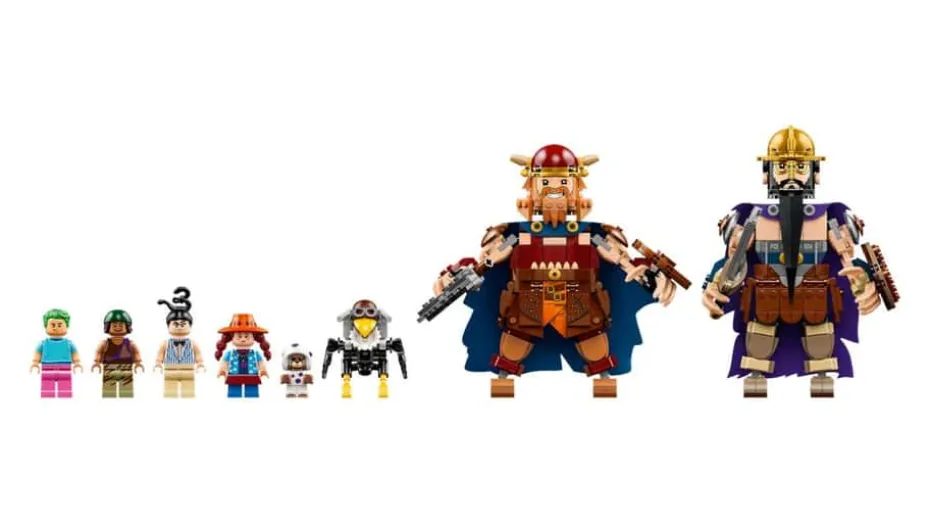 LEGO® ONE PIECE Dorry mot Brogy – kjempene fra Little Garden 75644