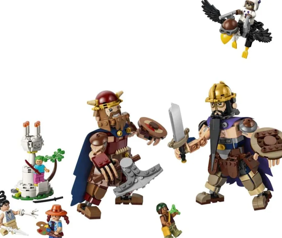 LEGO® ONE PIECE Dorry mot Brogy – kjempene fra Little Garden 75644
