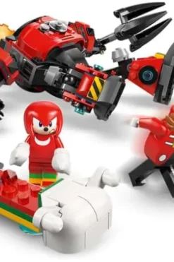 LEGO® Sonic the Hedgehog™ Knuckles mot Dr. Eggmans Egg Crusher-robot 77005
