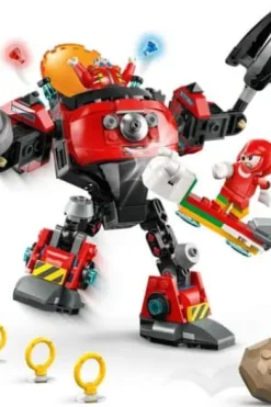 LEGO® Sonic the Hedgehog™ Knuckles mot Dr. Eggmans Egg Crusher-robot 77005