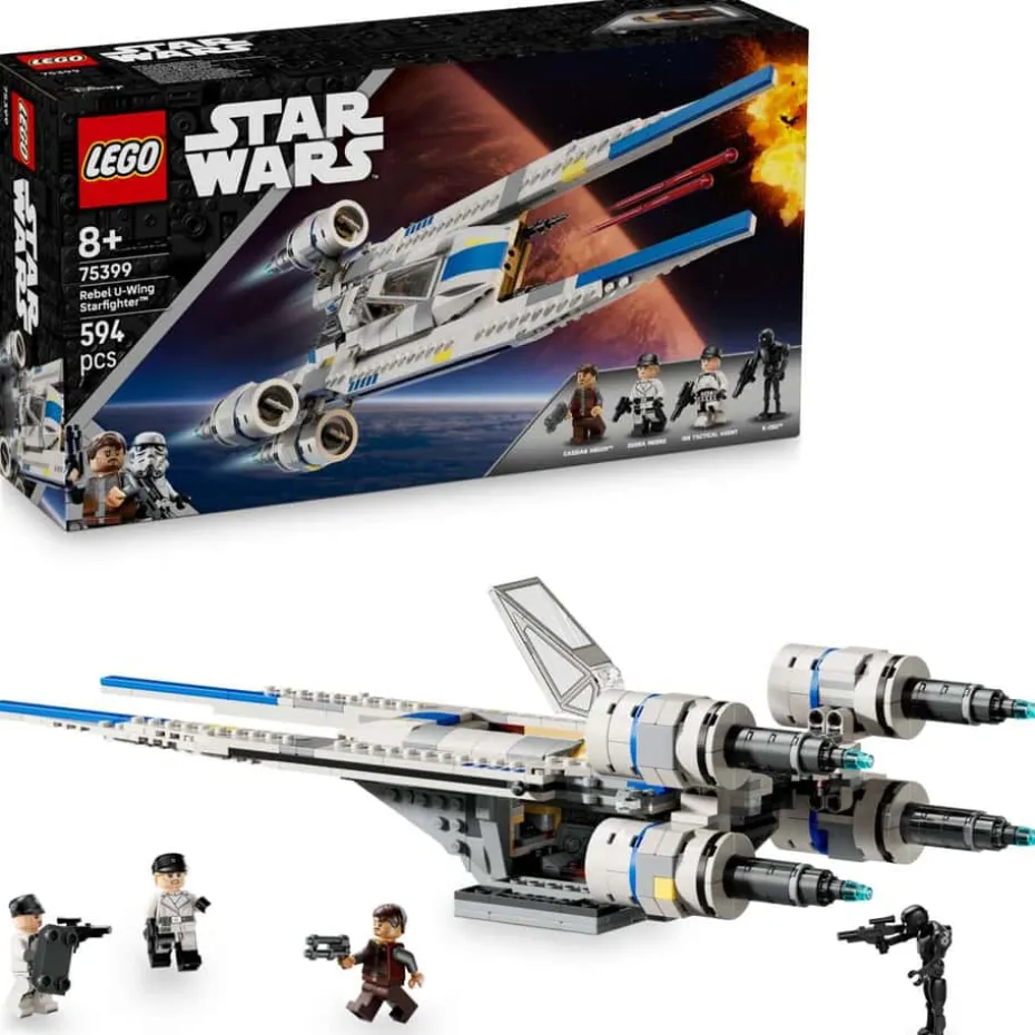 LEGO® Star Wars: Andor™ Opprørernes U-Wing Starfighter™ 75399