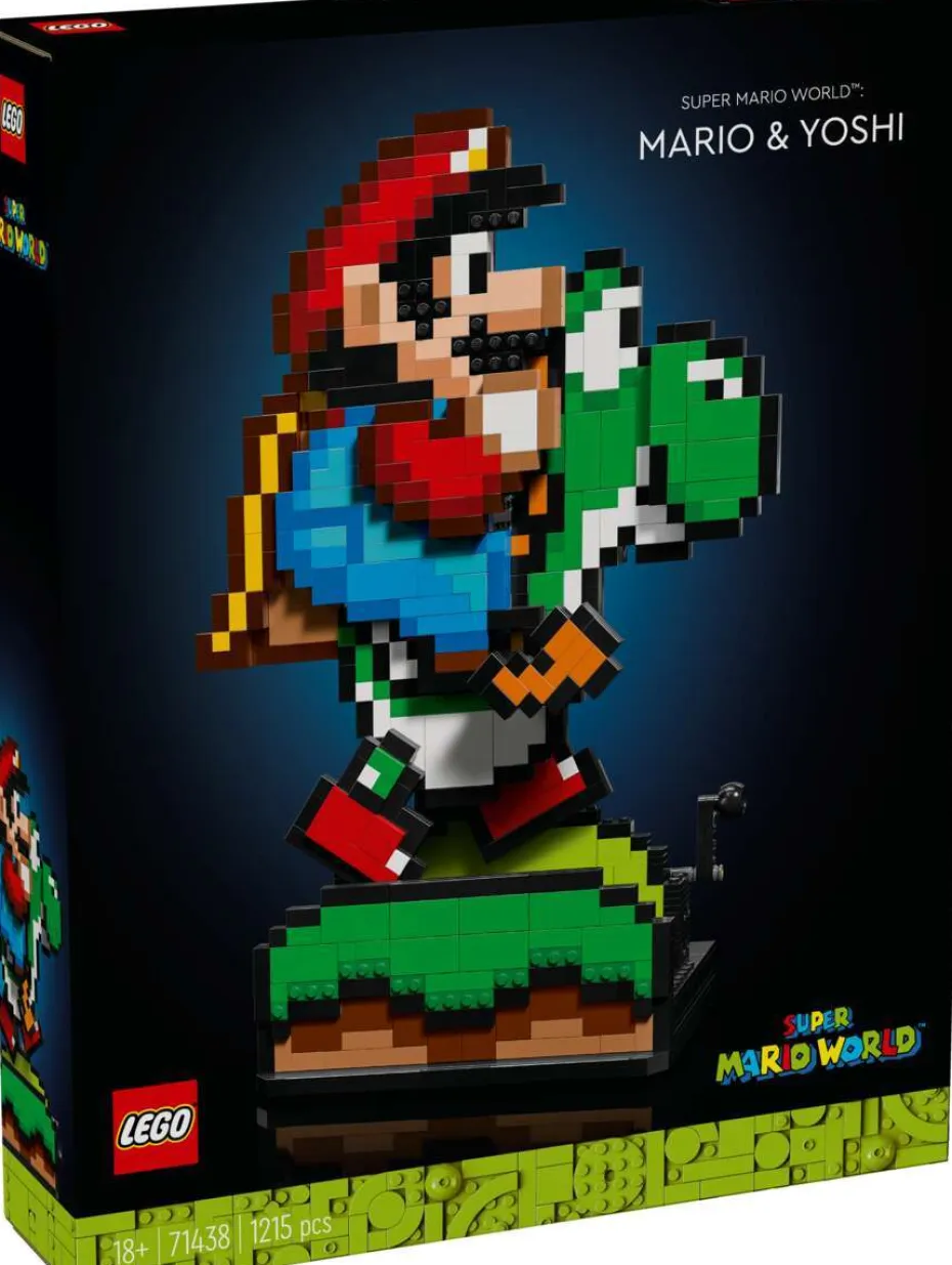 LEGO® Super Mario™ Super Mario World™: Mario og Yoshi 71438